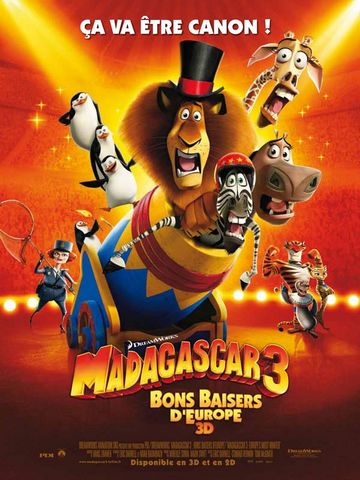 Madagascar 3: Bons baisers d'Europe HDLight 1080p MULTI