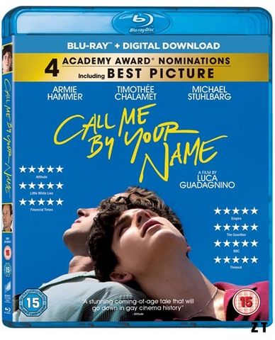 Call Me by Your Name Blu-Ray 720p French