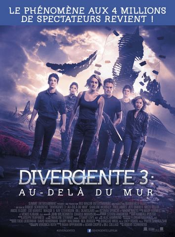 Divergente 3 : au-dela du mur DVDRIP French