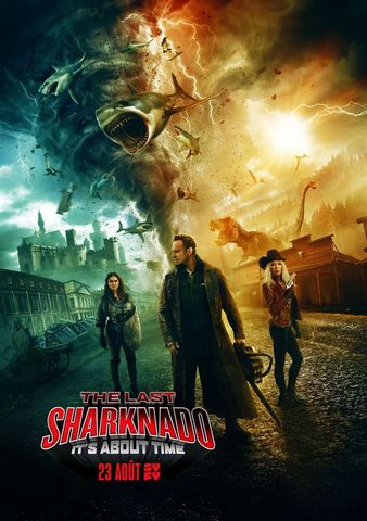 The Last Sharknado: It's About Time HDRip TrueFrench