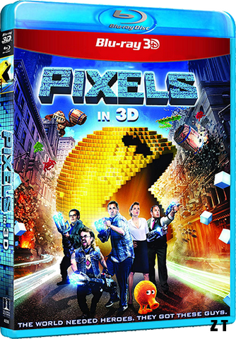 Pixels Blu-Ray 3D French